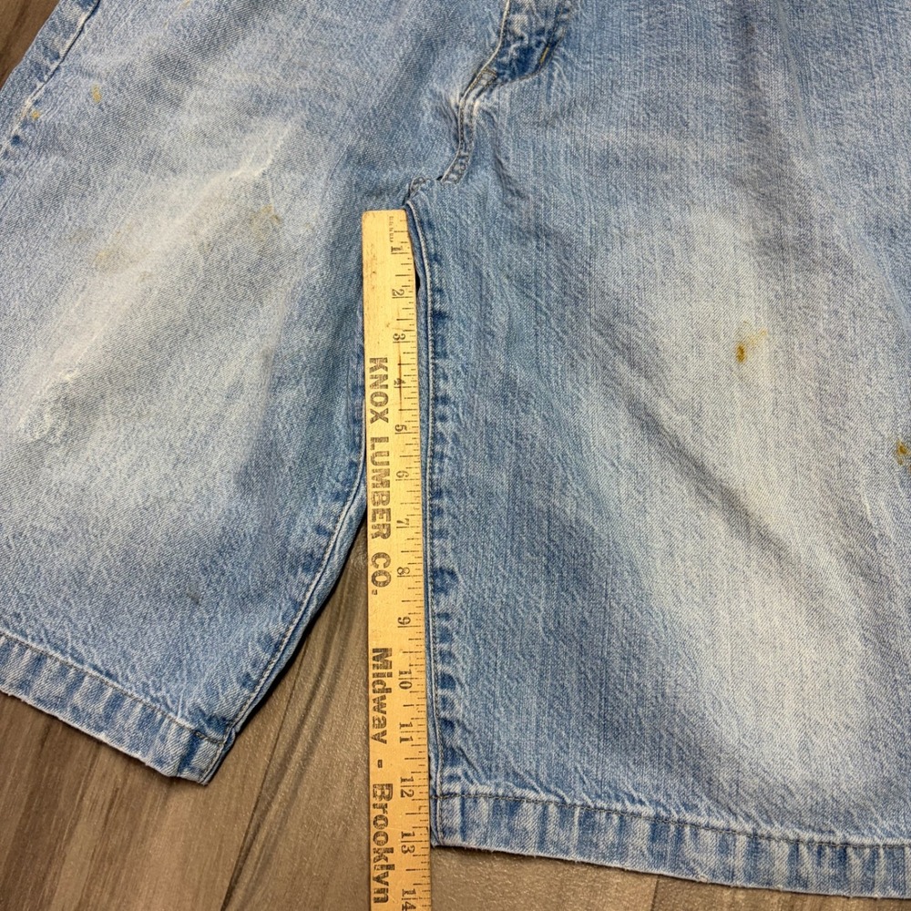 Route 66 Original Clothing Co Mens Light Wash Baggy Denim Shorts 38 Jorts Y2K - Picture 4 of 8
